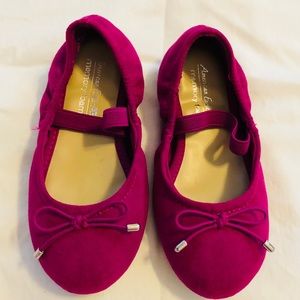 EUC toddler girls ballet flats